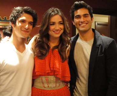 crystal reed actress. crystal reed actress. Tyler Posey, Crystal Reed and
