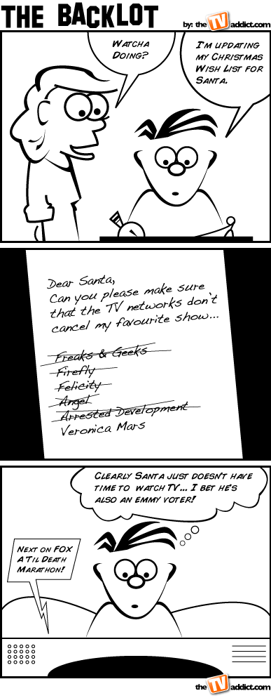 the backlot comic strip