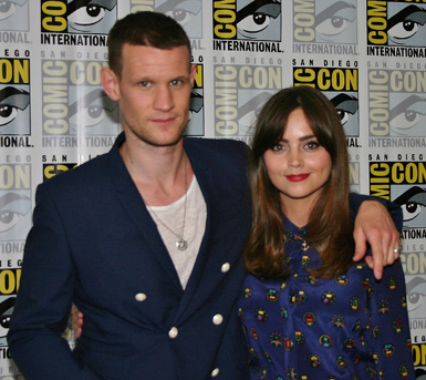 Matt-Smith-and-Jenna-Coleman-of-Doctor-Who