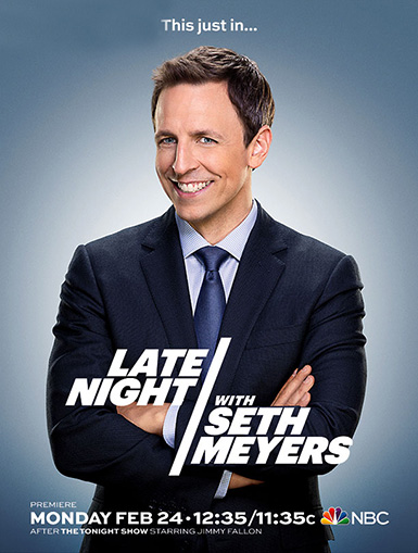 SETH MEYERS late night