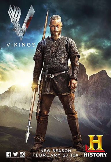vikings season 2 poster travis fimmel
