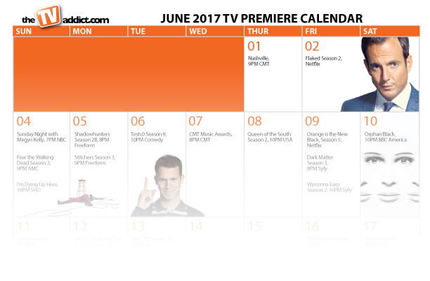 June 2017 TV Calendar Print and Download Yours Here