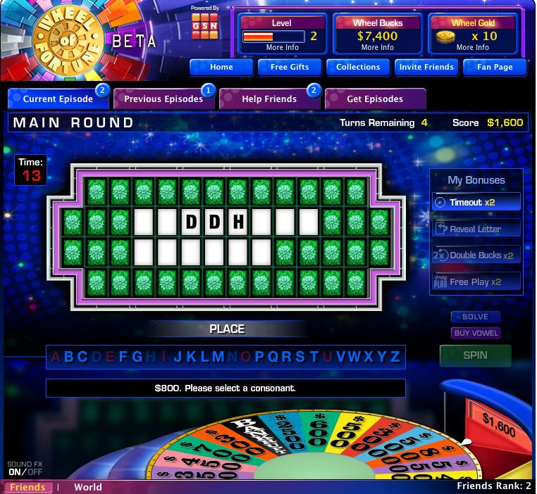 How to Play Wheel of Fortune Online Game for Free