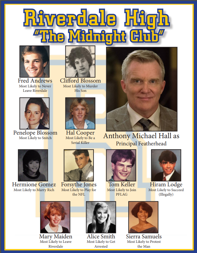 RIVERDALE Anthony Michael Hall To Appear in “Breakfast RIVERDALE Anthony Michael Hall To Appear in “Breakfast